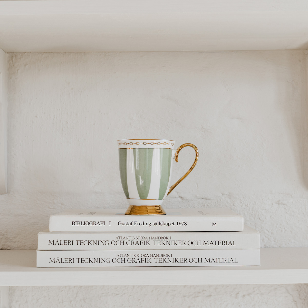 Mugg - Strisce Salvia