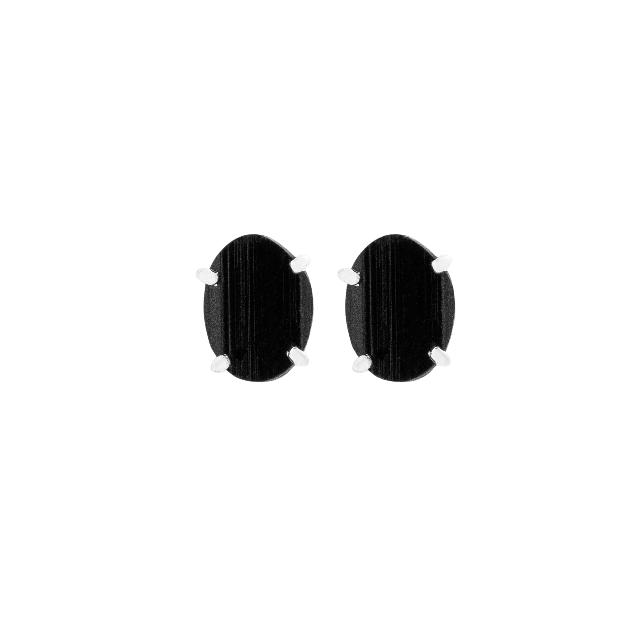 Örhängen, Luna Nero 3 - Silver