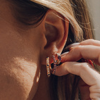 Hoops, Glam 1 Viola - Guld