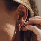 Hoops, Glam 1 Viola - Guld