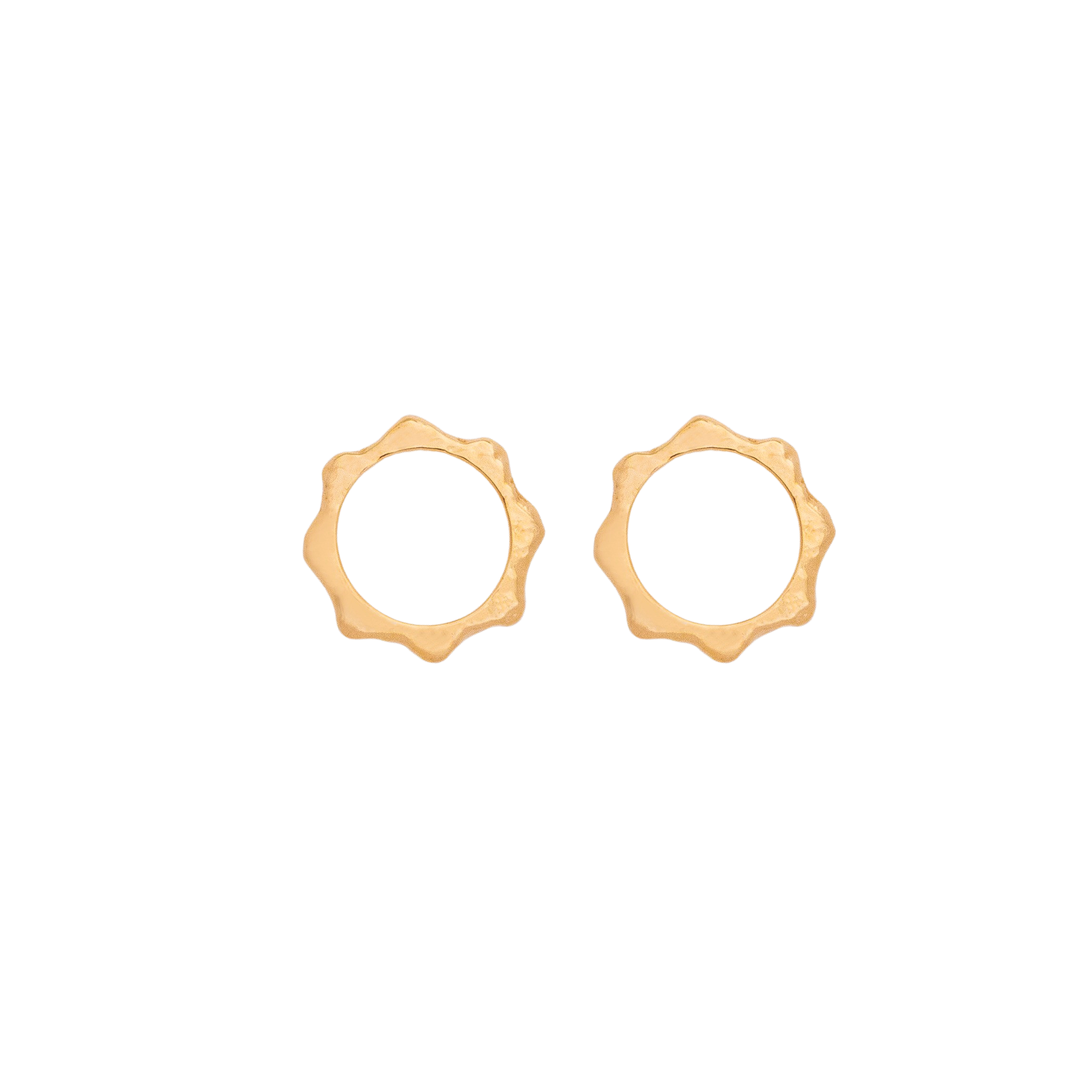 Örhängen Morbido 1 - Förgyllt