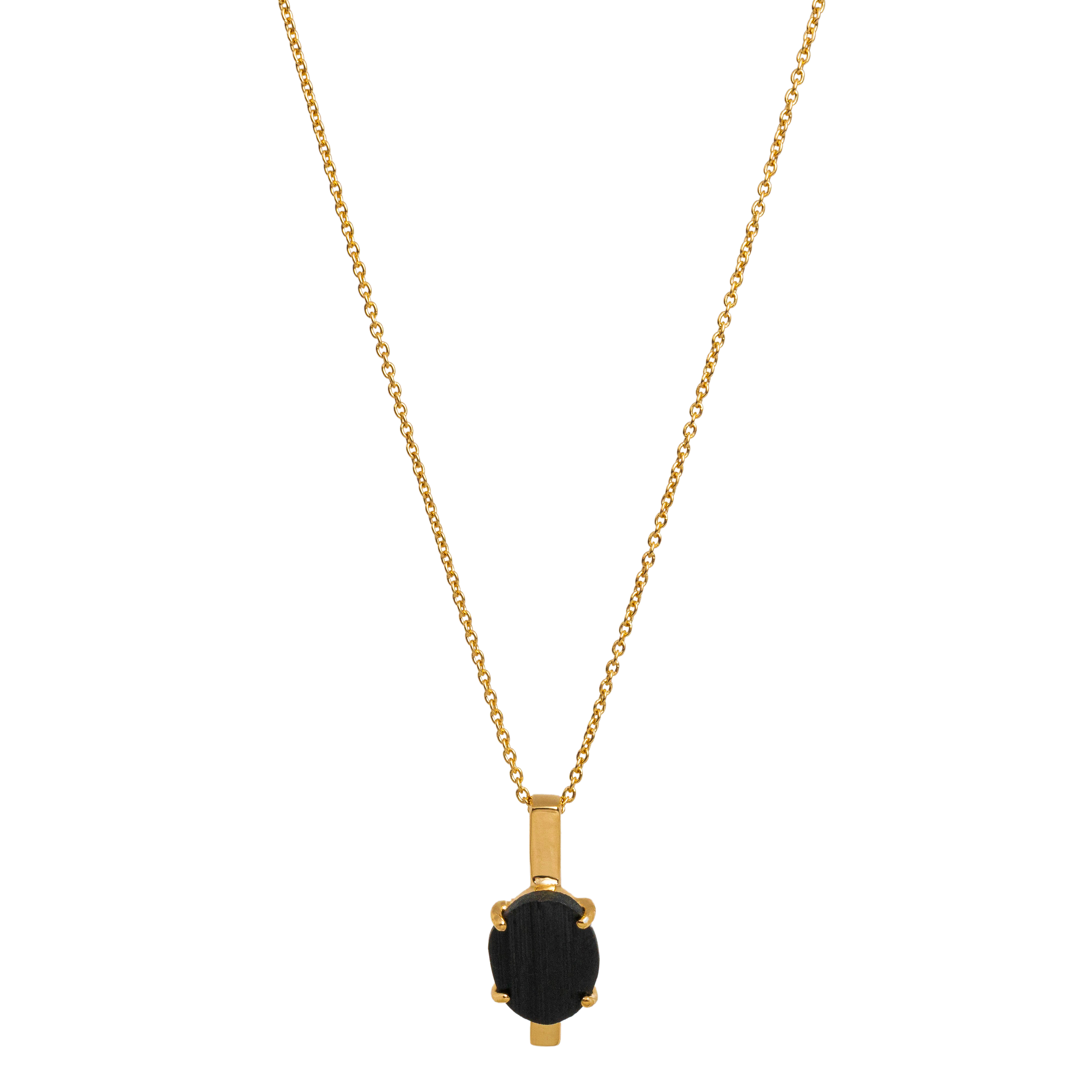 Halsband, Luna Nero 5 - Förgyllt