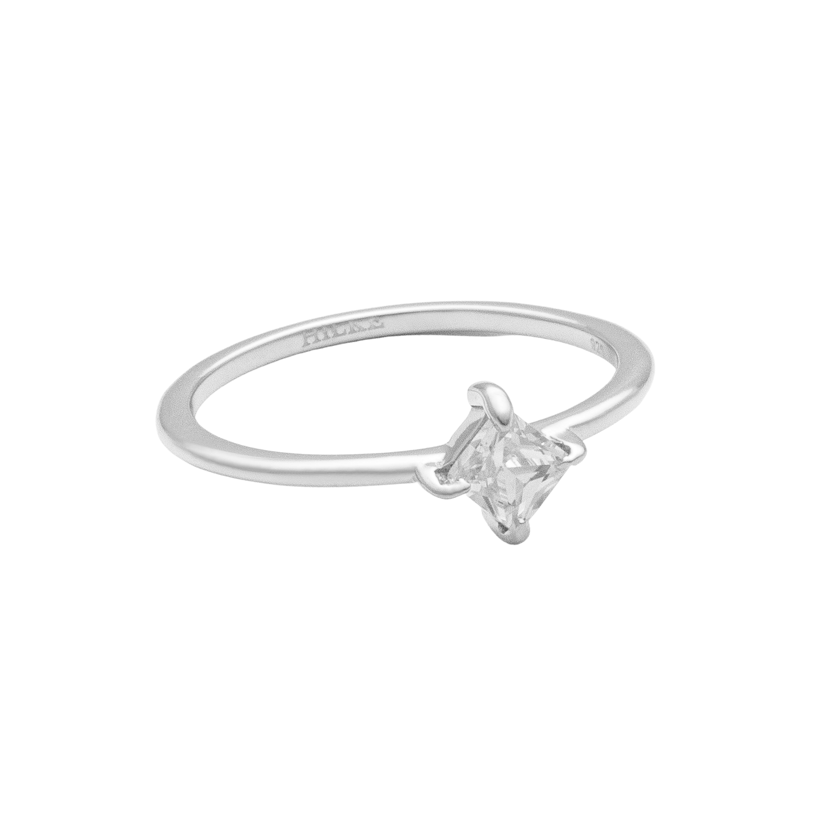 Ring Milano Bianco Silver 7